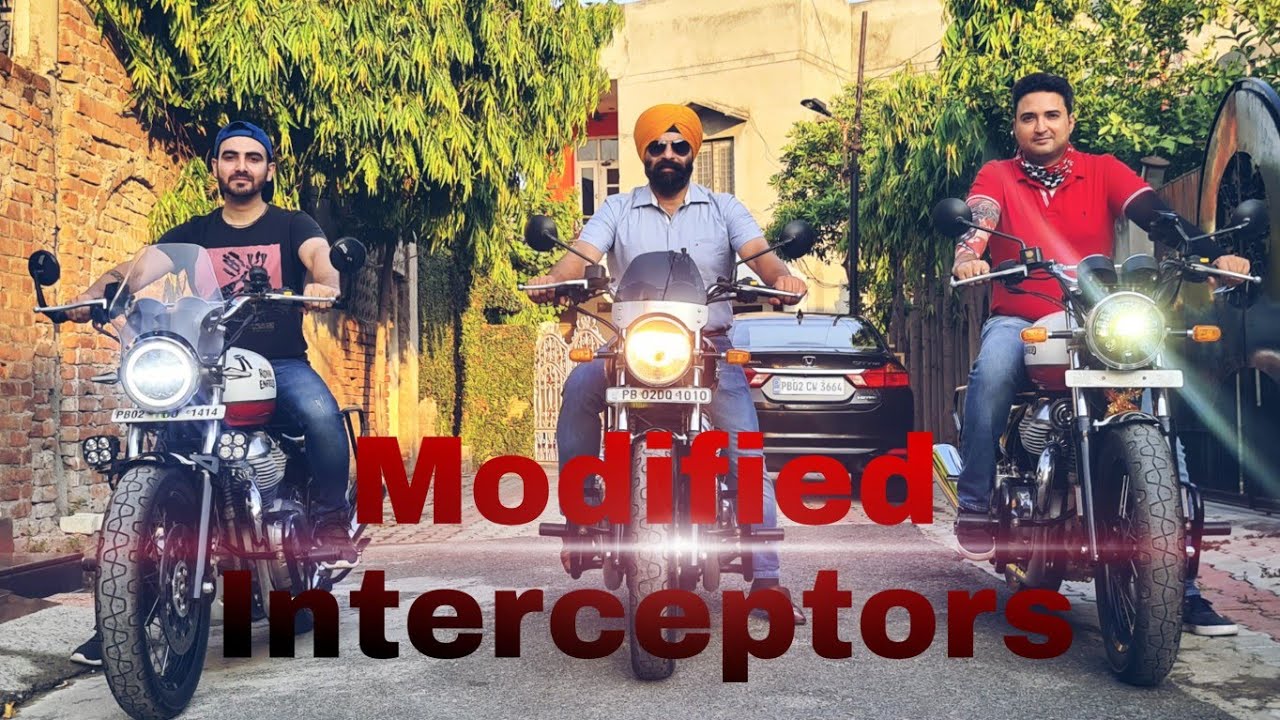 3 Modified interceptor 650 | All accessories in detail