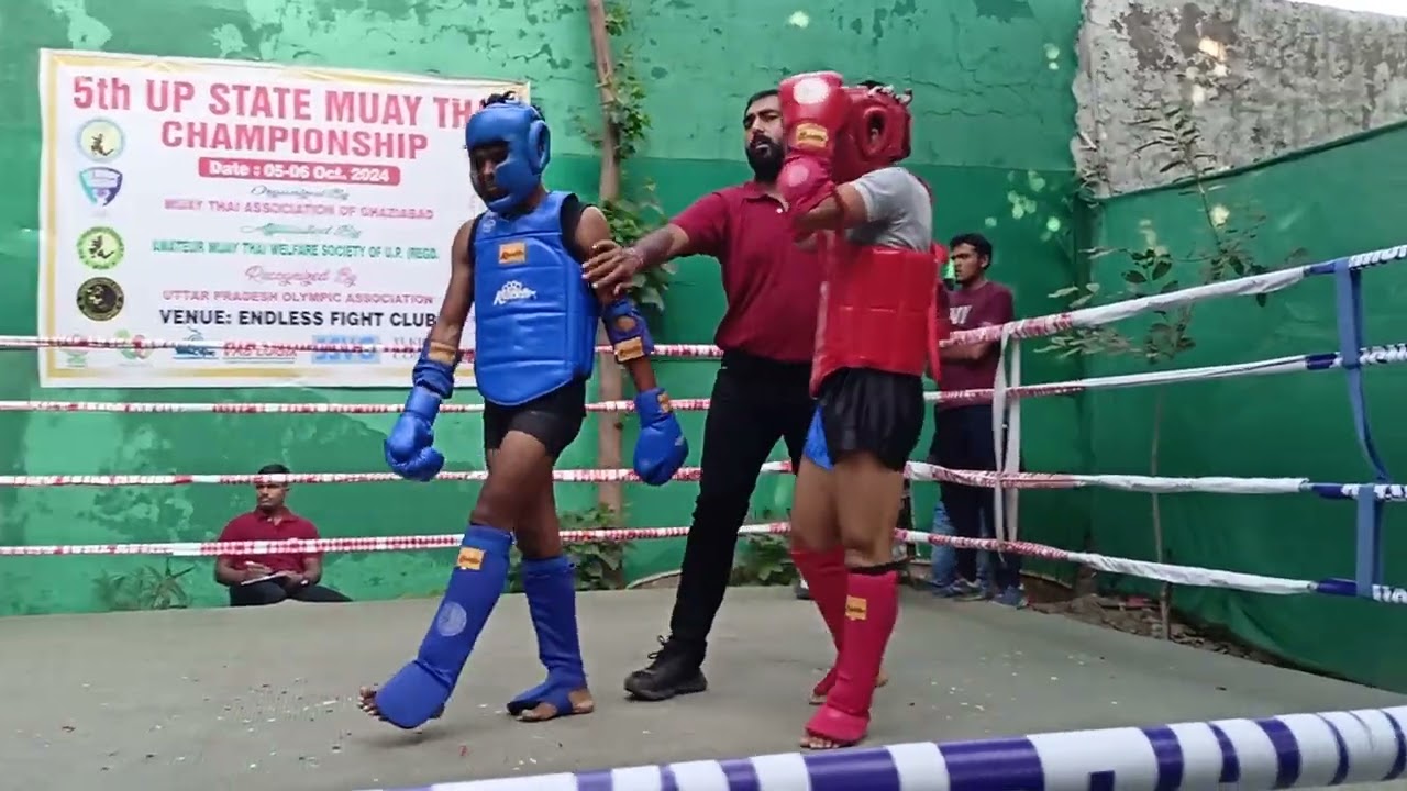 💥 MMA Sagar vs Utkarsh Round 2 FIRE! Blue Corner Warrior Crushes Red - Epic Strikes! 🥋 #SFC