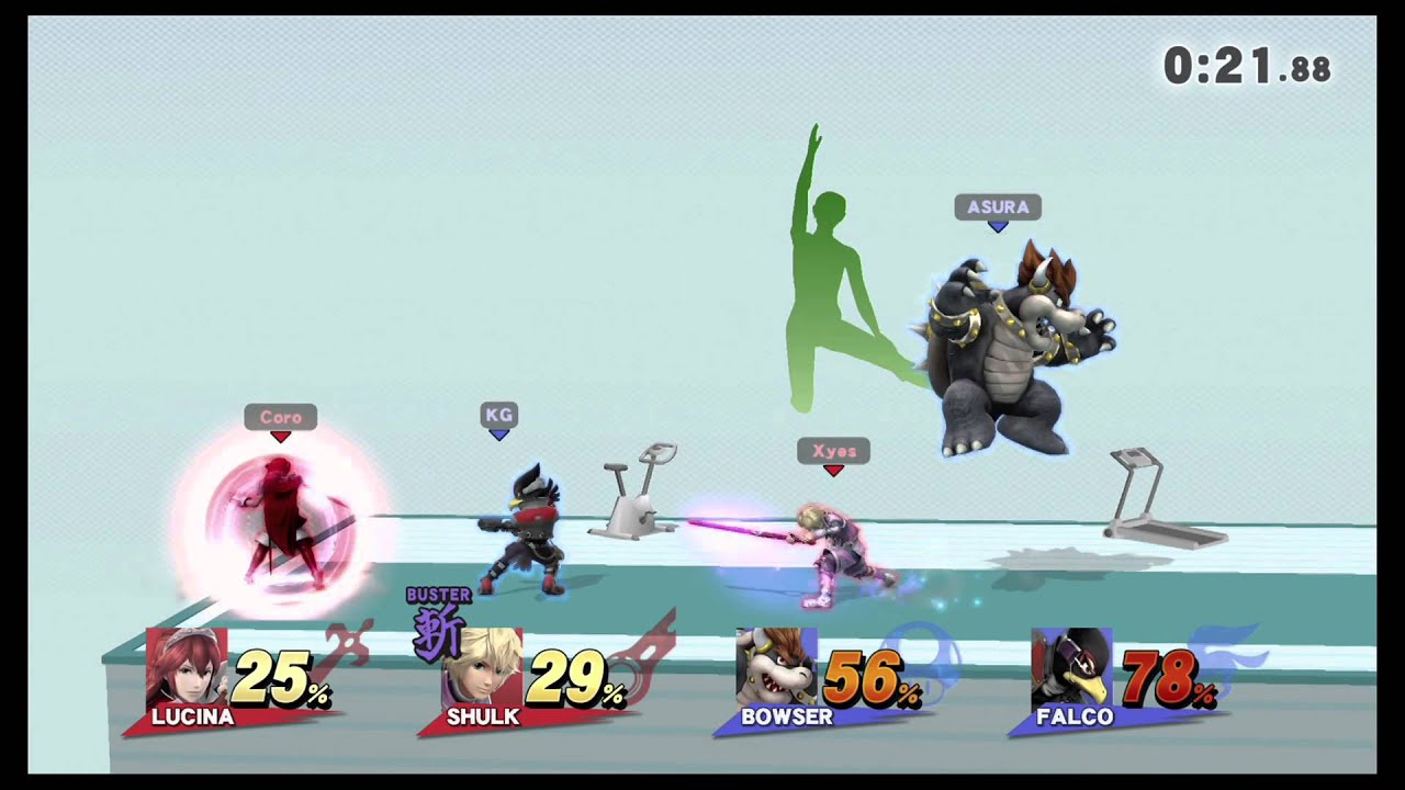 [Smash Wii U] Team For Glory: Lucina & Shulk vs Bowser & Falco