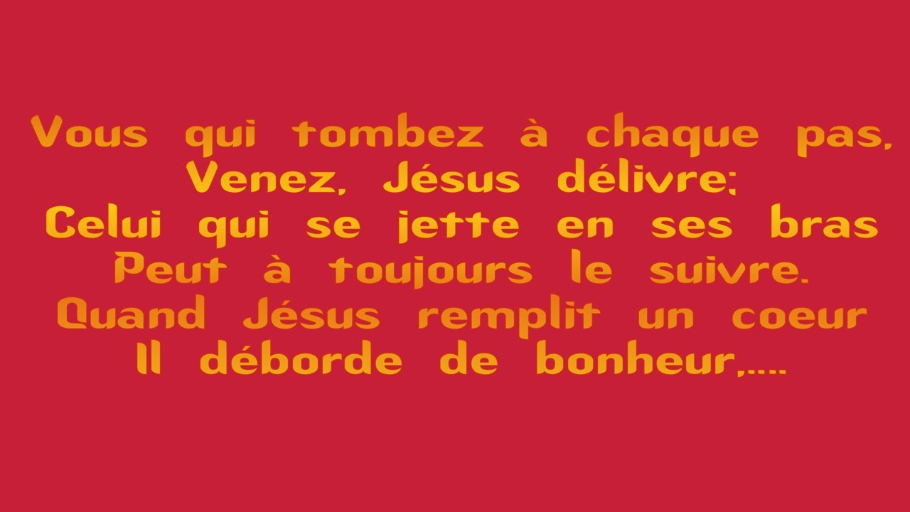 O vous qui n'avez pas la paix_voix-Hymnes et louanges #243