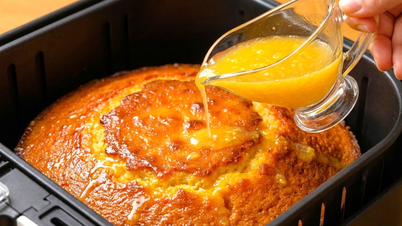 This Air Fryer Cake Has Gone Viral and It's So Good! Simple & Delicious!