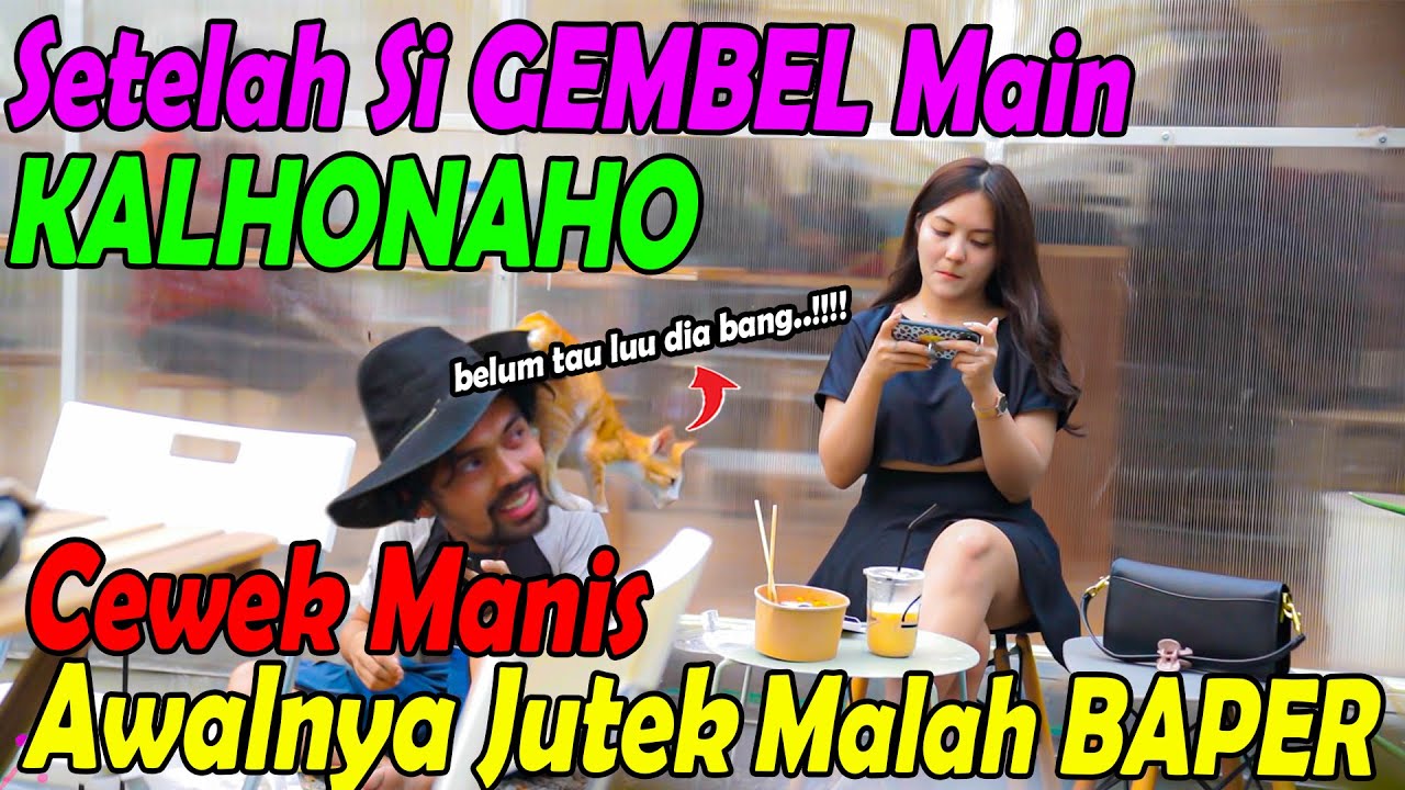 Setelah Gembel Main KALHONAHO, Cewek Manis Awalnya Jutek Malah Baper.