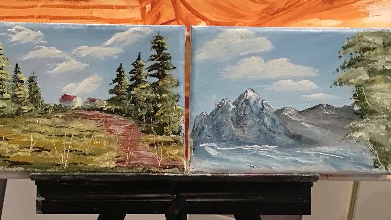 Krejci Artist is live! Artist landscape techniques #krejci #liveartist