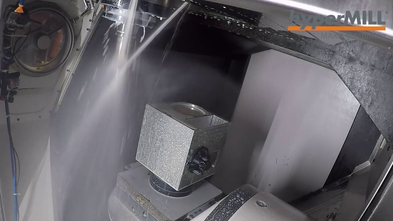 Workshop  High Speed Finishing   hyperMILL MAXX Machining   Mikron   EMUGE FRANKEN   YouTube