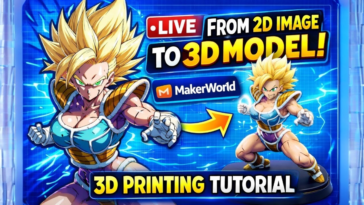 How to make 3D models in Makerworld!