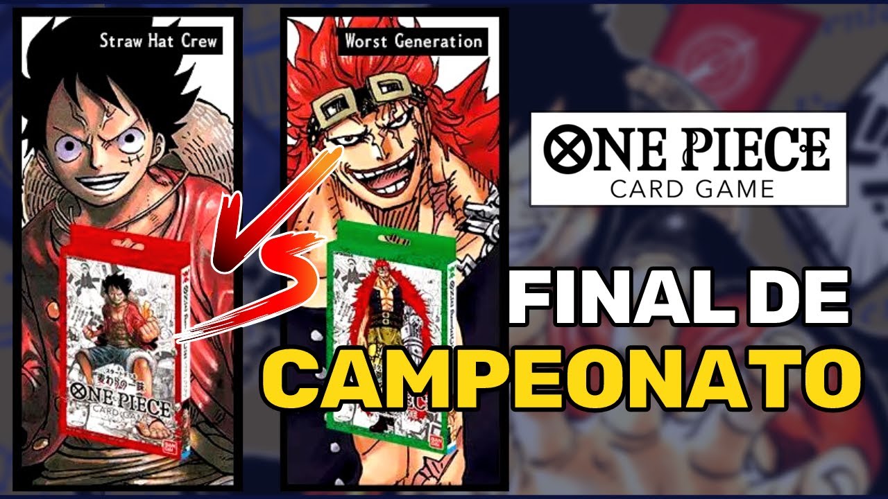 ONE PIECE CARD GAME: Luffy vs Kid - Partida Completa e Comentada (PT-BR / PT-PT)