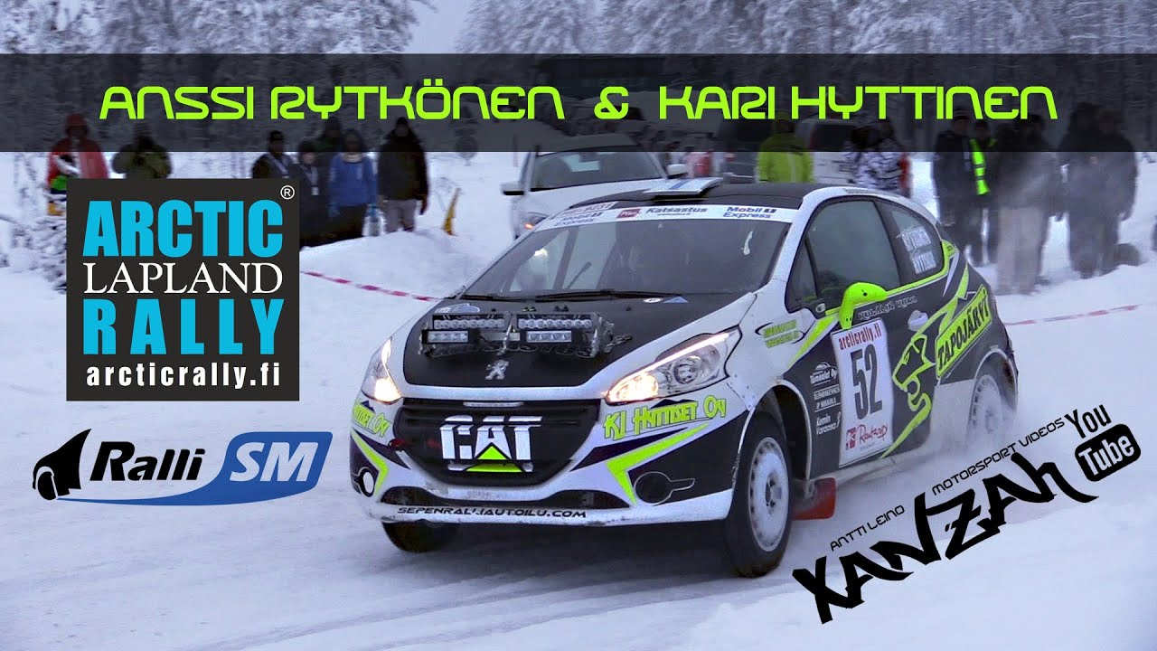 Anssi Rytkönen & Kari Hyttinen Arctic Rally 2016