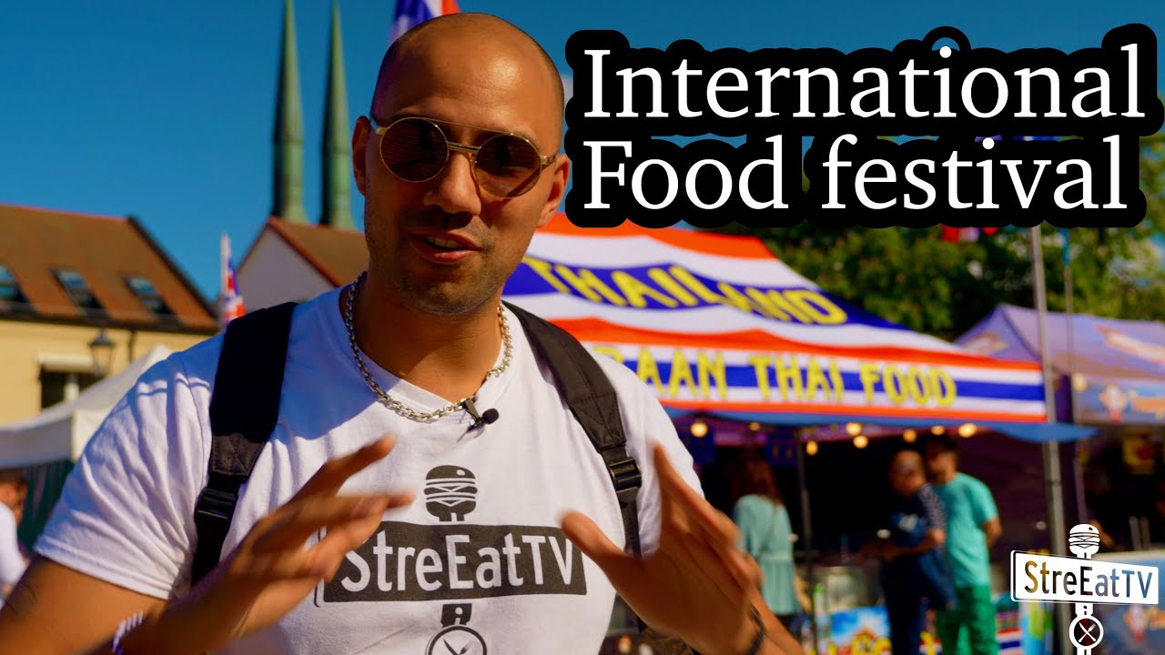 International food festival i Växjö fullt med mat från massa kulturer