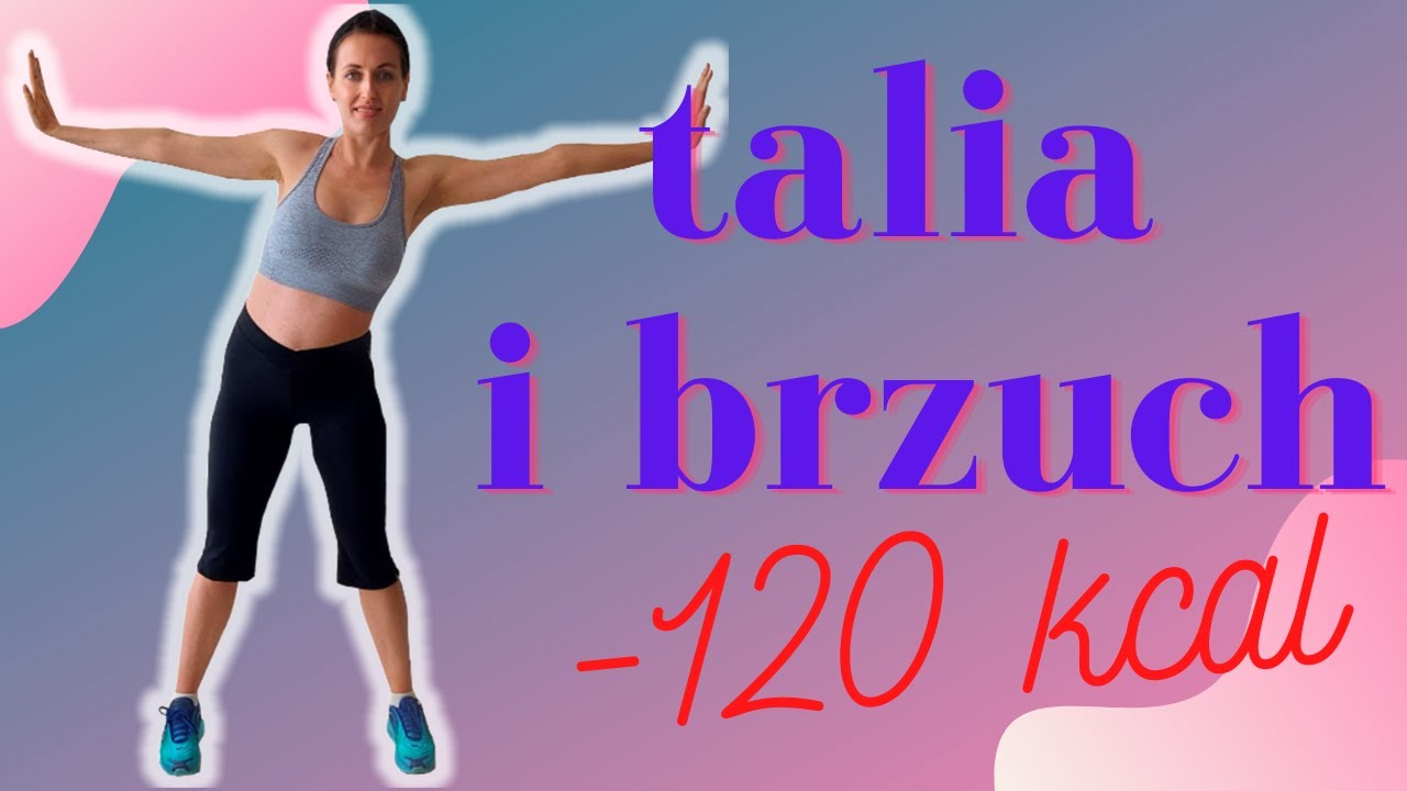 Brzuch i talia na stojąco! Ćwiczenia na boczki w domu. Dla początkujących, bez maty.