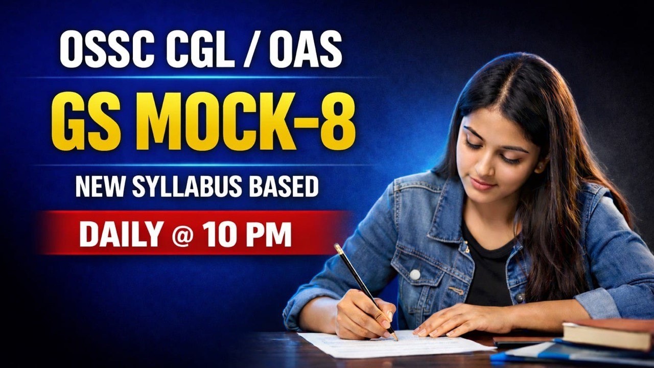 GS MOCK TEST FOR OAS/OSSC CGL 2026 I By Rajat Sir