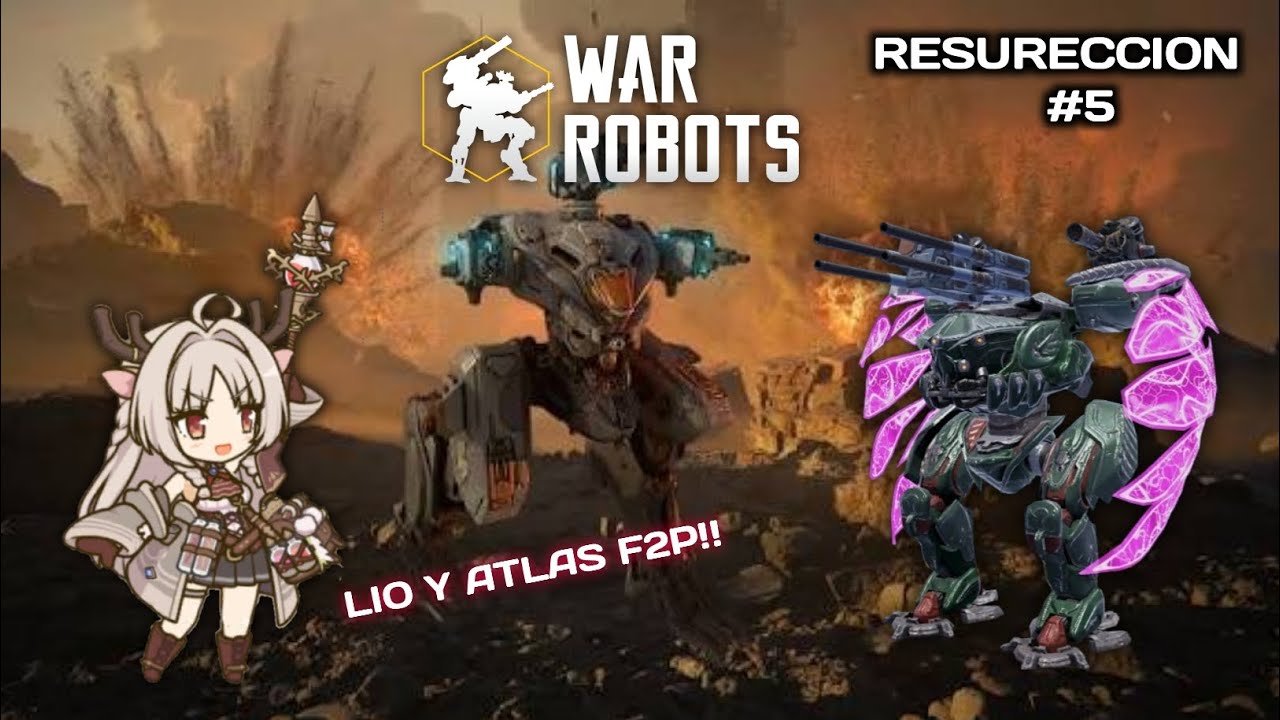 Tenemos al Robot Lío y ¿Titán Atlas en ligas bajas? 👀 | War Robots