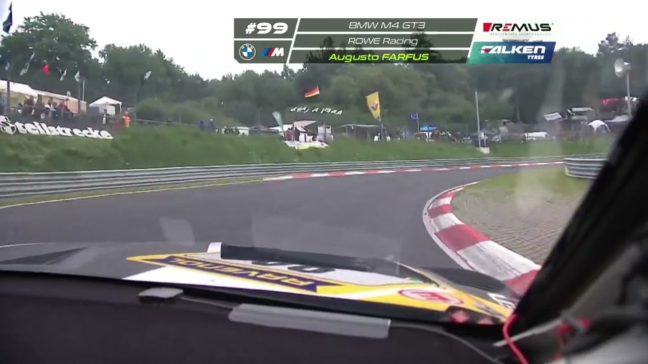 #99 Rowe BMW 24h Nürburgring 2024 2nd Stint to crash