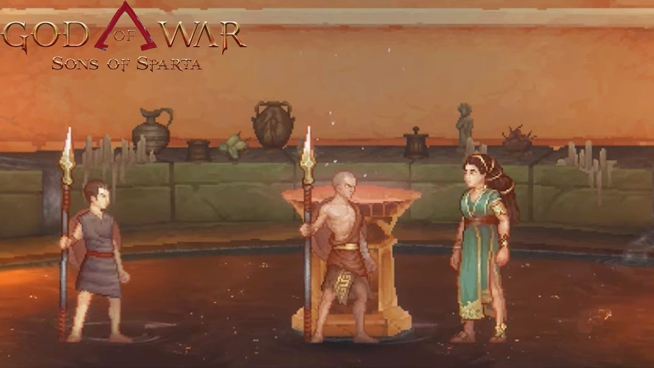Templo de HÉSTIA - God of War Sons of Sparta - Parte 3