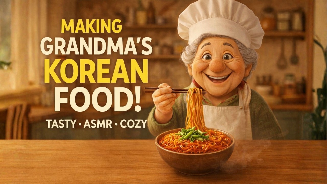 Grandma’s Secret Korean Recipes 🤫🥢 | Animated ASMR