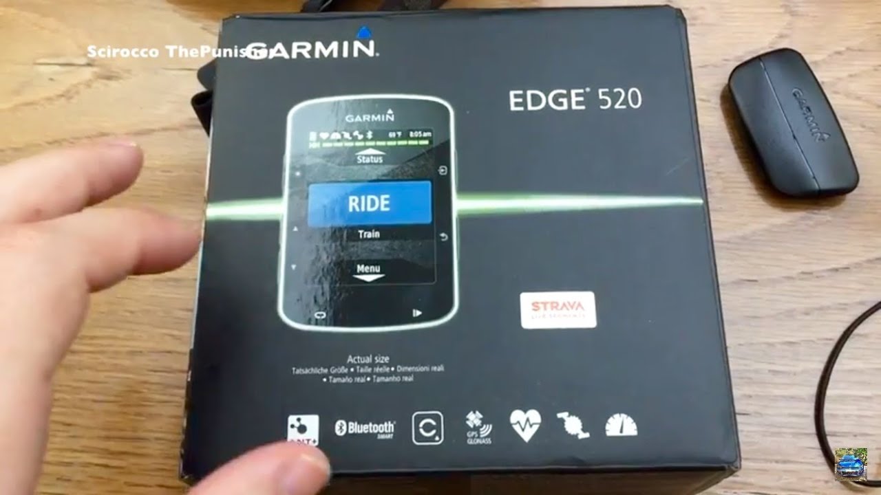 2017 Garmin Edge 520 Unboxing