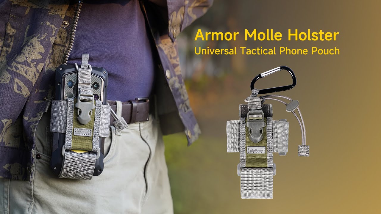 Introducing Armor Molle Holster: Universal Phone Pouch!