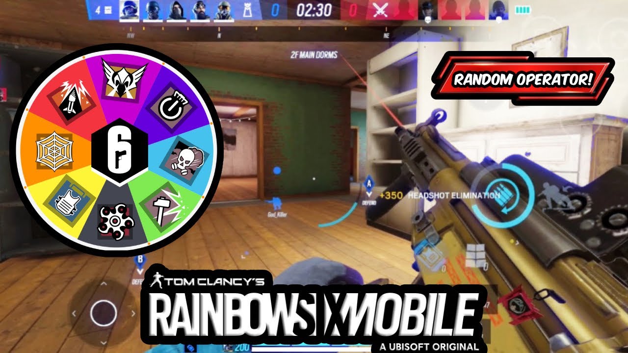 OPERATOR ROULETTE CHALLENGE IN R6 MOBILE!