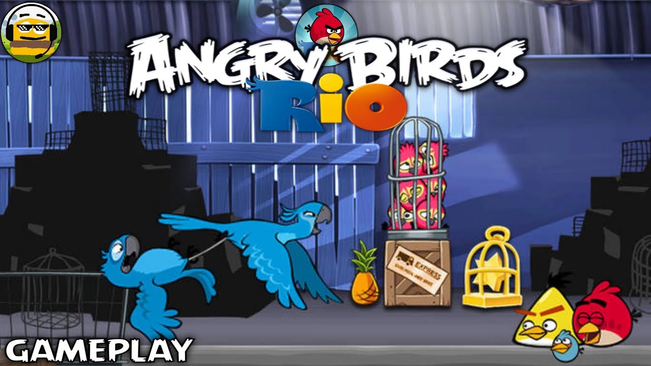 ANGRY BIRDS RIO: - (GAMEPLAY)