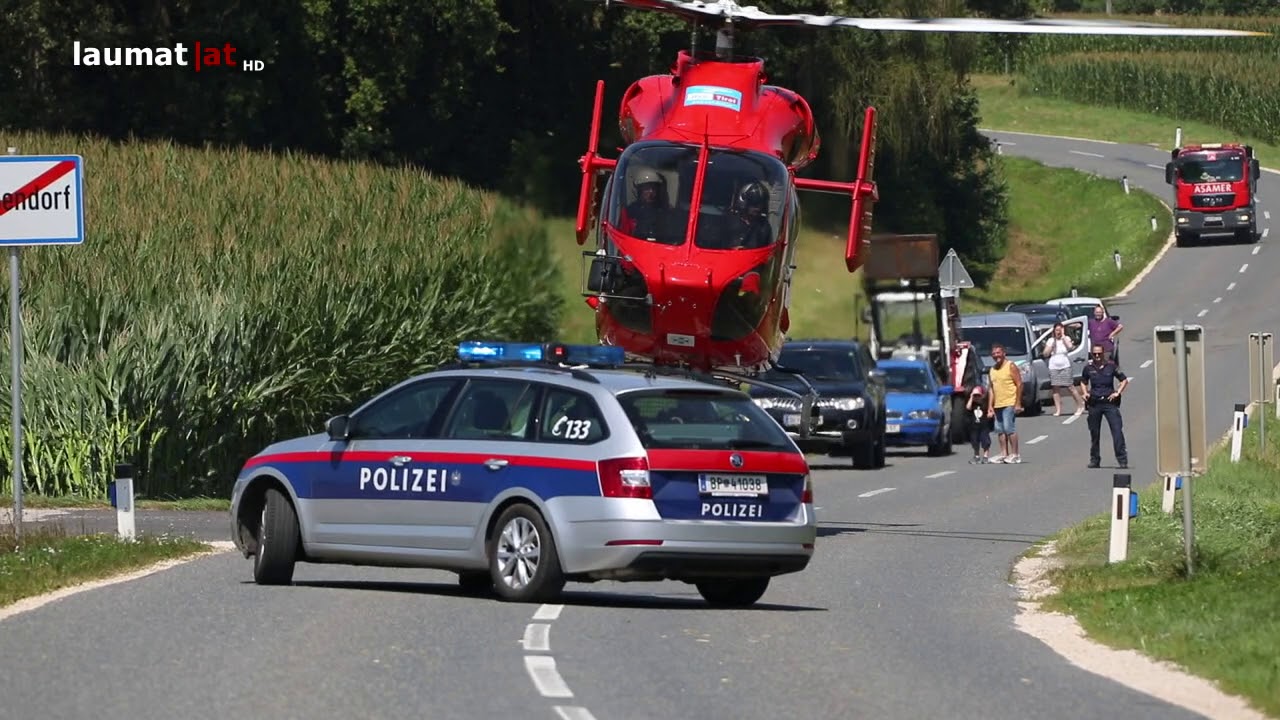 Landwirt bei Feldarbeiten in Ried im Traunkreis von Traktor &uuml;berrollt und schwer verletzt