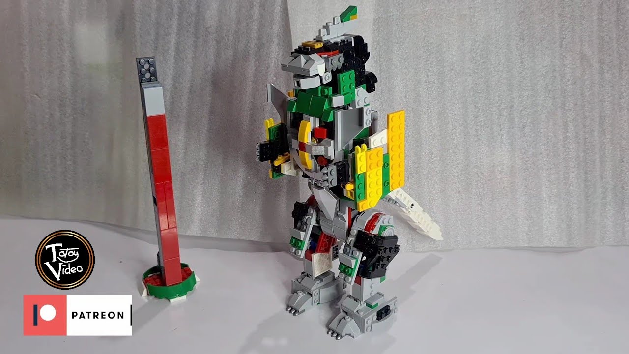 LEGO MMPR Dragonzord MOC - Review