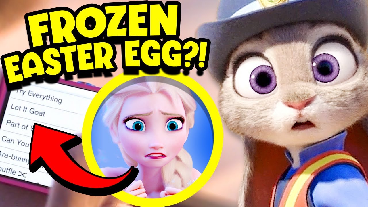 16 Easter Eggs in Zootopia