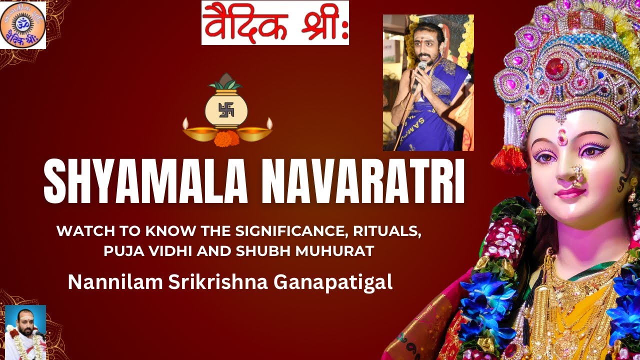 Shyamala Navarathri 19.01.26 to 27.01.26 