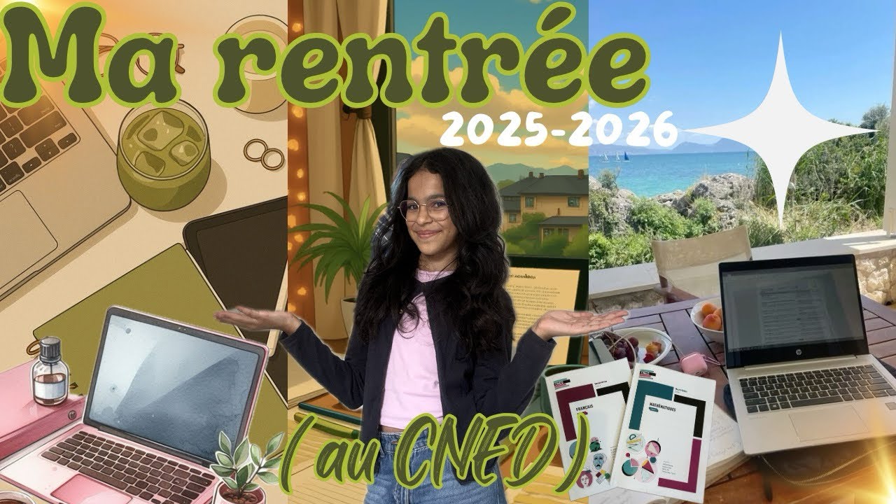 Vlog: Ma RENTRÉE 2025-2026 (au CNED)