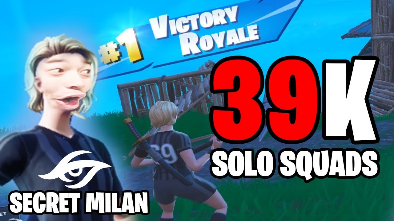 Secret Milan's 39K vs Squads | Fortnite
