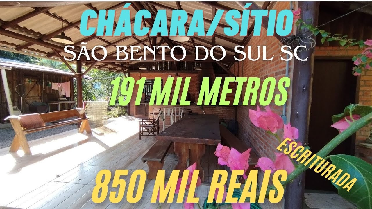 CHÁCARA/SÍTIO em São Bento do Sul SC