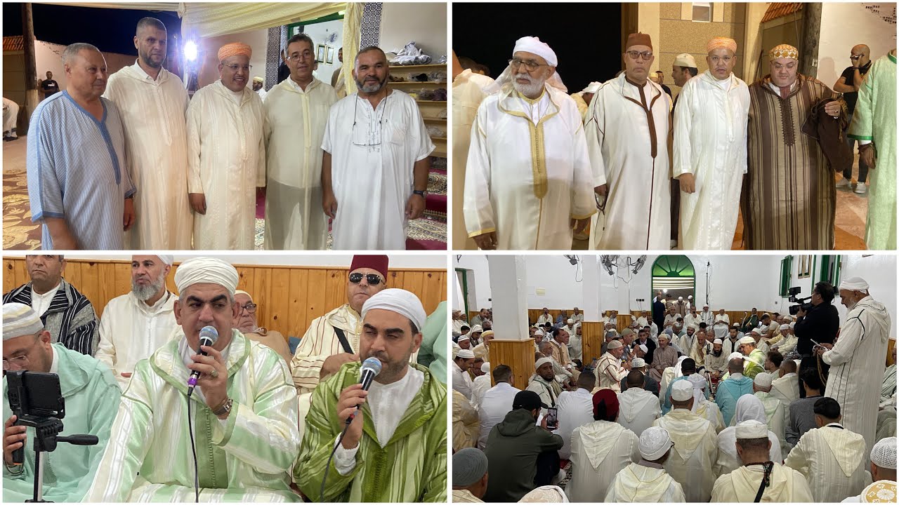 احتفالية روحانية بمناسبة المولد النبوي الشريف في زاوية نعمة المنعم بدوار أولاد حدو رحو
