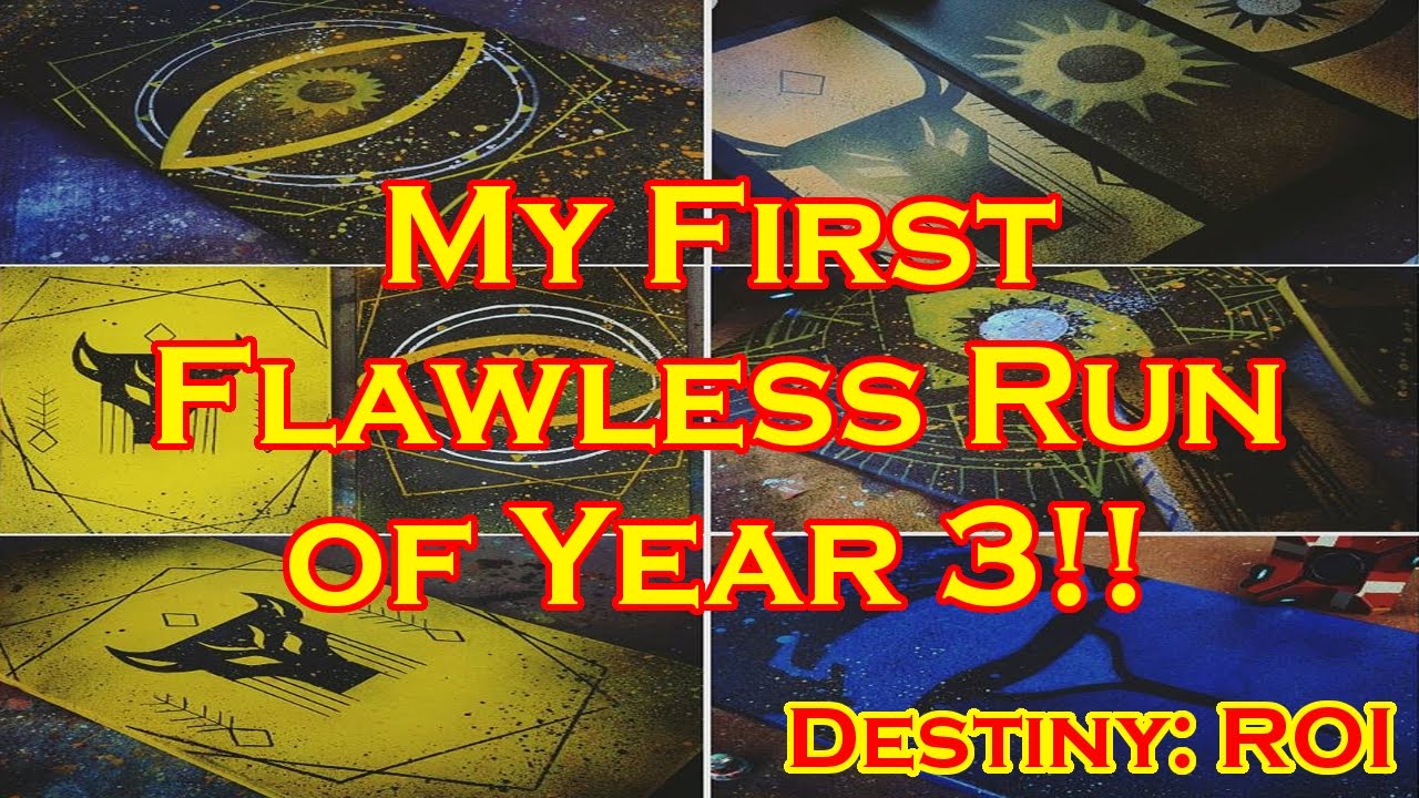 Destiny: Trials of Osiris - My First Flawless Run of Year 3!!