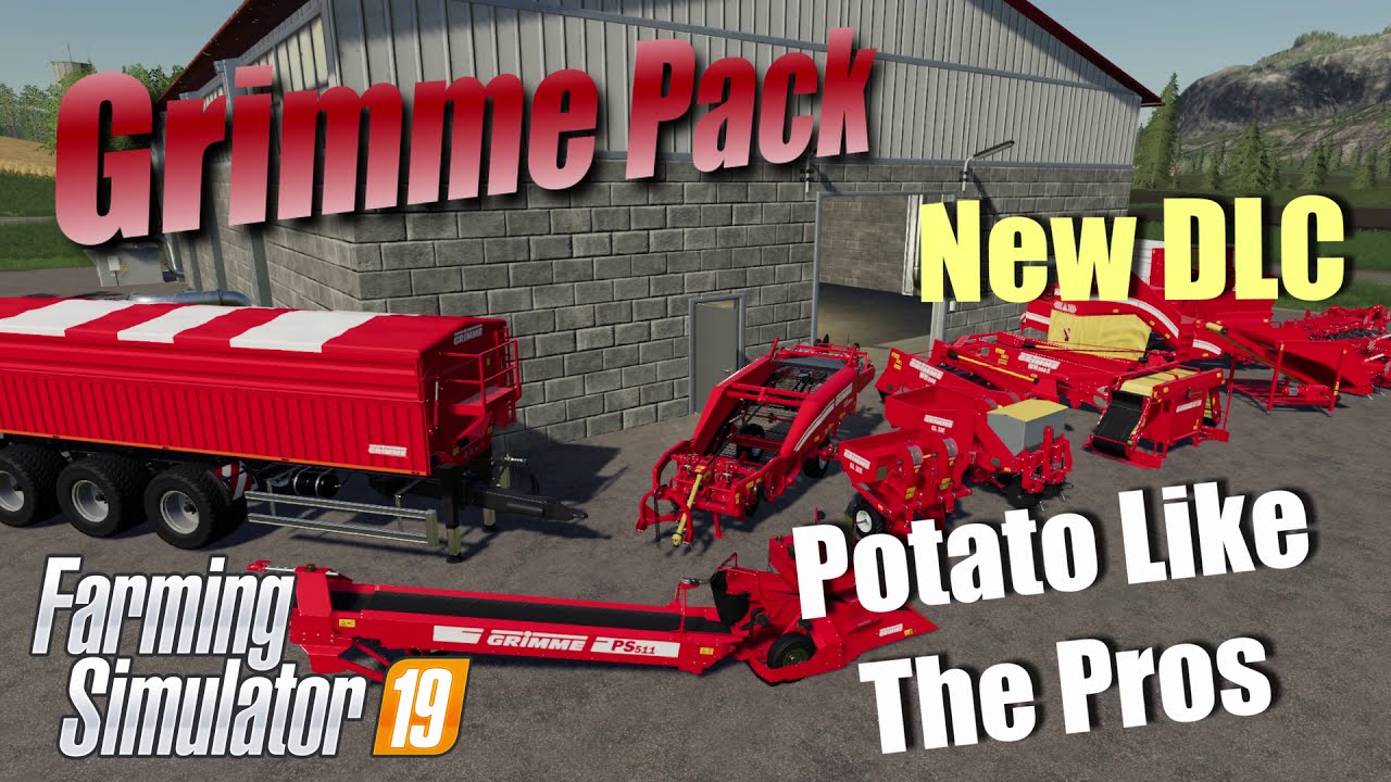 Farming Simulator 19 | Grimme Pack | Potato Like The Pros