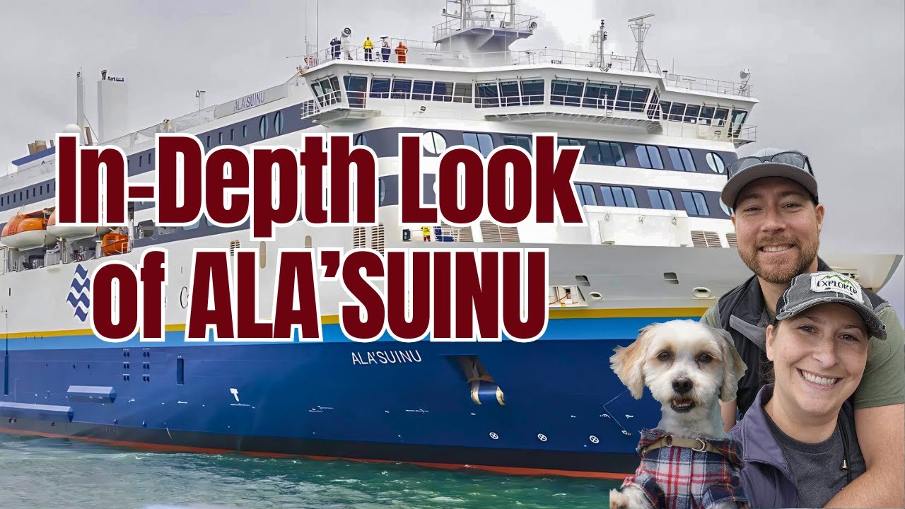 NEW Marine Atlantic Ala’suinu Ferry | Deluxe Cabin Tour, Pet Travel & RV Tips