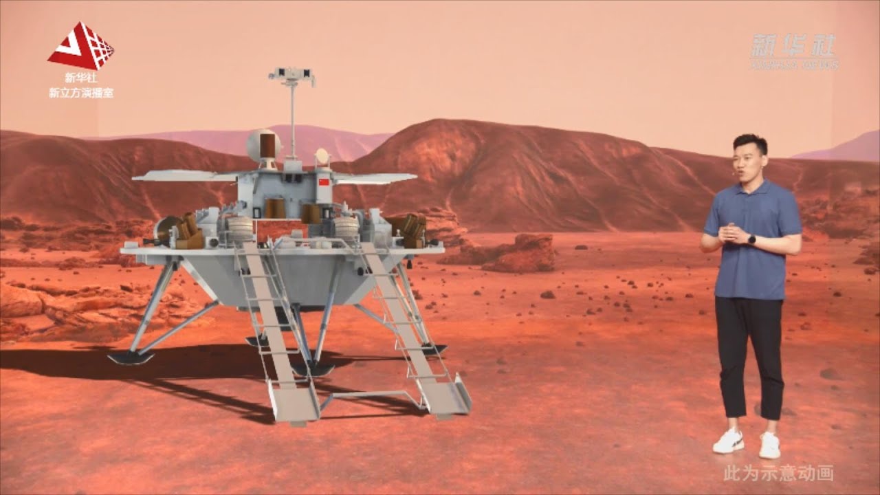 Exploring Mars with Tianwen-1 | Landing on Mars