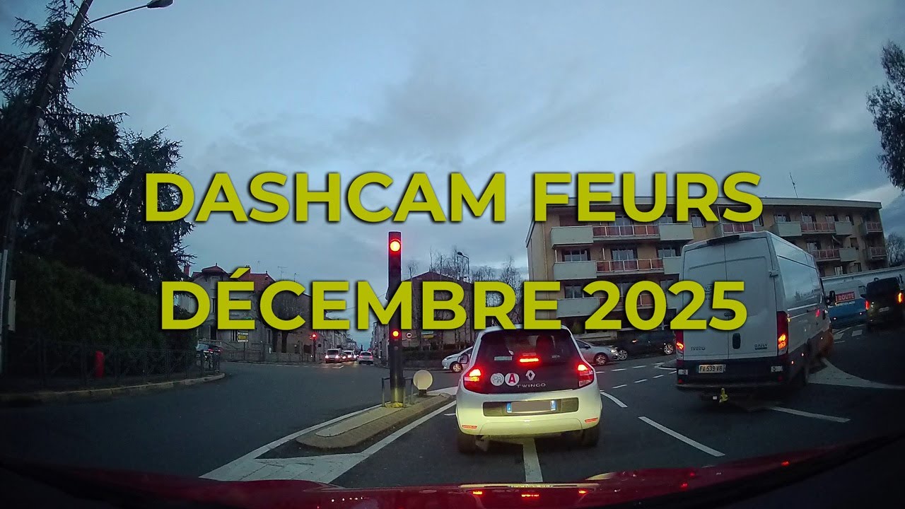 Compil de décembre 2025 (A72, Lyon et Feurs).