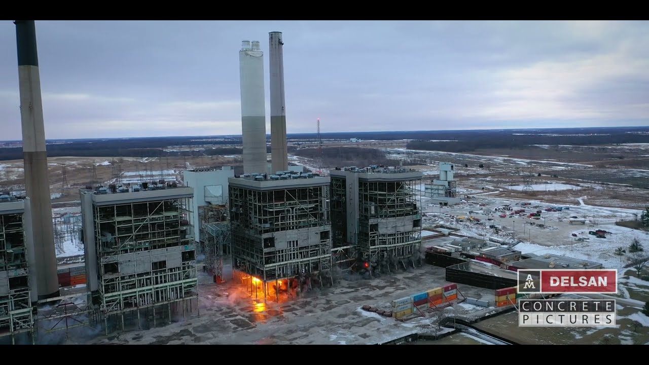 Implosion Teaser of the Lambton Generating Station