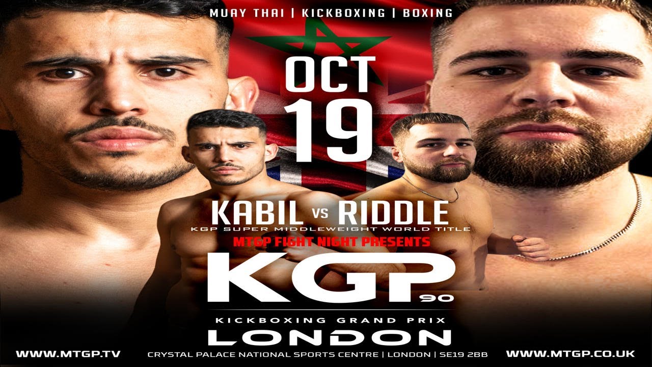Said Kabil vs Nathan Riddle //KGP World Title//MTGP x BXGP Fight Night 90//19.10.2024//London