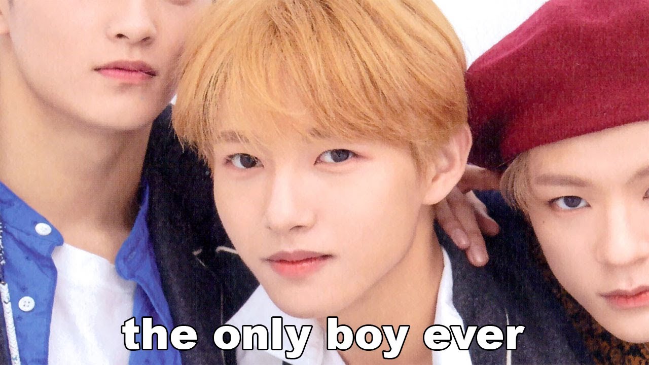 huang renjun continuing to be the only boy ever