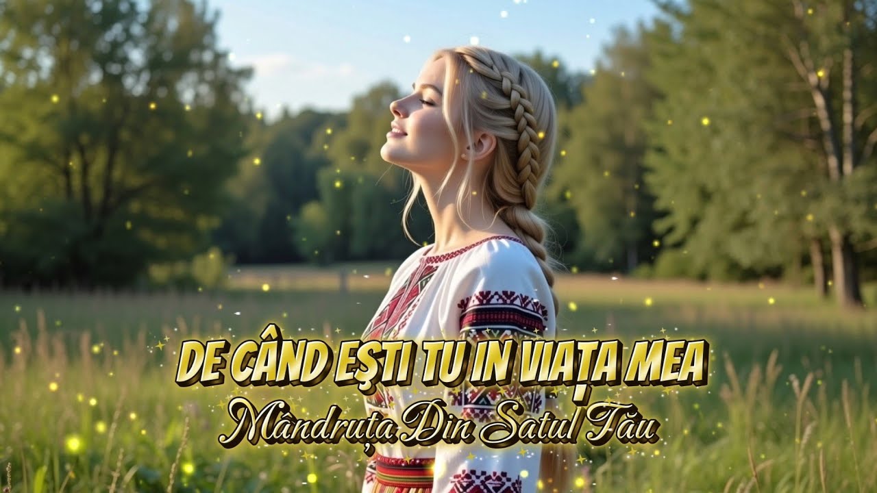 Mândruța din Satul Tău - De când ești tu în viața mea (Muzică de suflet)