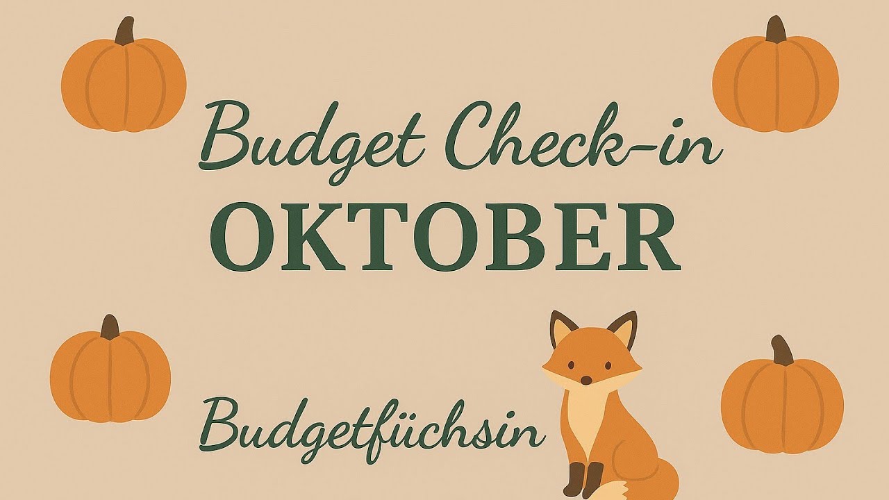 BUDGET CHECK-IN OKTOBER | Viele Ausgaben! | Umschlagmethode | Cash Envelopes
