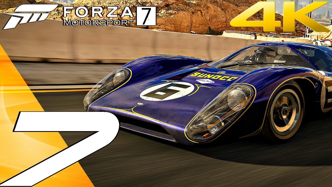 Forza Motorsport 7 - Gameplay Walkthrough Part 7 - Muscle Cars & Porsche 911 GT1 [4K Ultra HD]