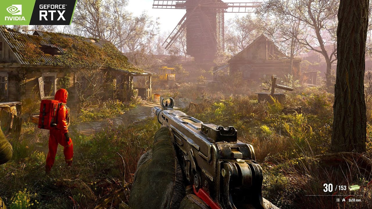 STALKER 2 4K Epic Settings RTX 3090 DLSS ON FSR FG ON