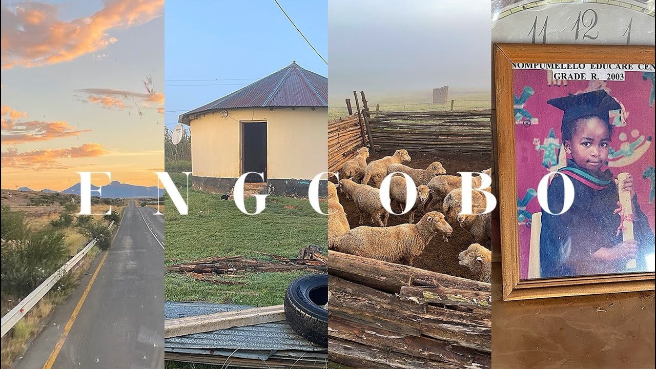 EASTERN CAPE VLOG PART 1 | 14h bus trip🚌, engcobo, grocery shopping, visiting my grandfather🛖& more.