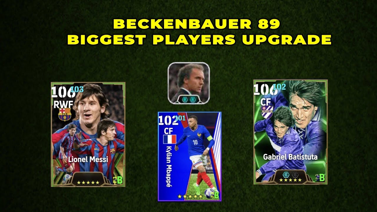 NEW 89  Franz Beckenbauer Manager! All Players upgrades