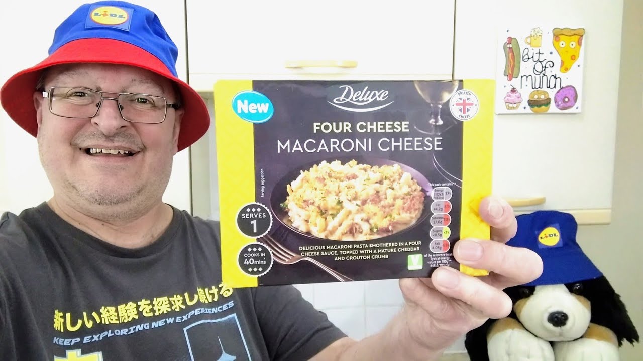 Lidl Deluxe Four Cheese Macaroni Cheese ~ Frozen Ready Meal ~ Food Review 
