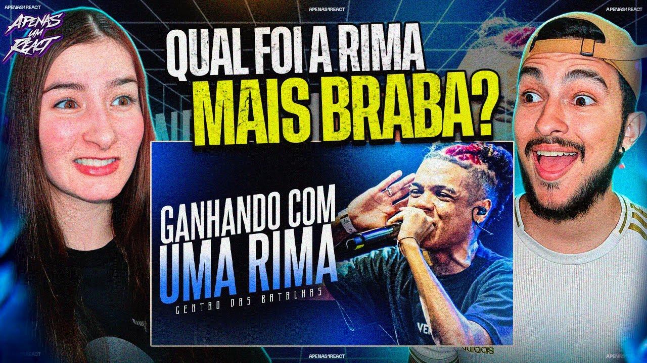 Apenas um react | 66 RIMAS QUE ACABARAM com a BATALHA! | Centro das Batalhas