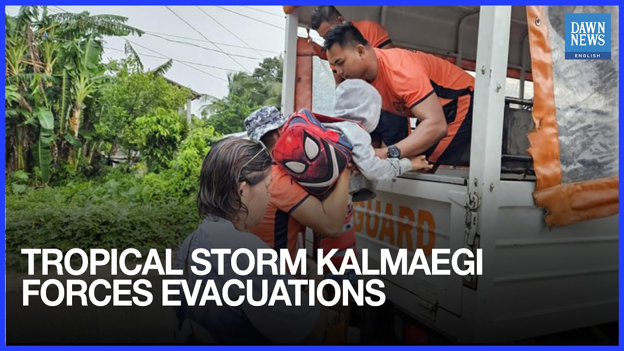 Tropical Storm Kalmaegi Forces Evacuations As It Nears Philippines | Dawn News English