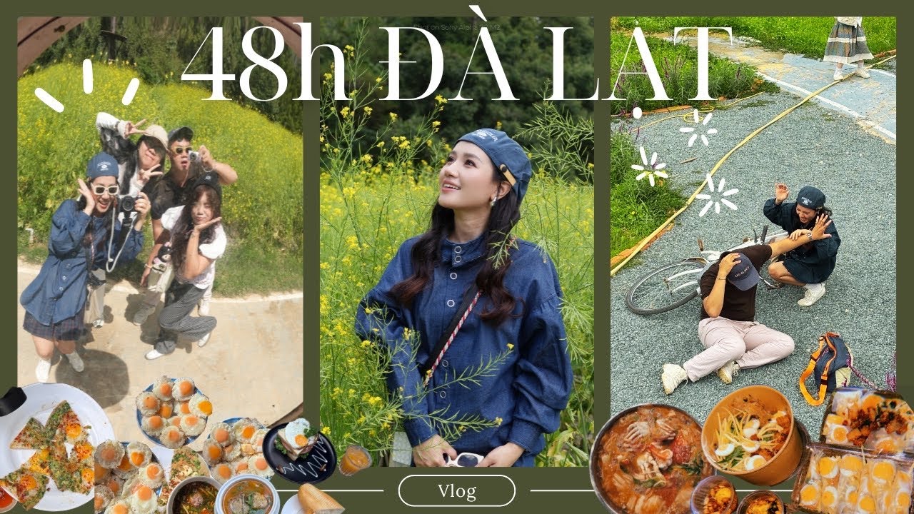 48h Eat All Over Da Lat - Delicious food, beautiful photos, beautiful cafes in Da Lat | Chau Giang!