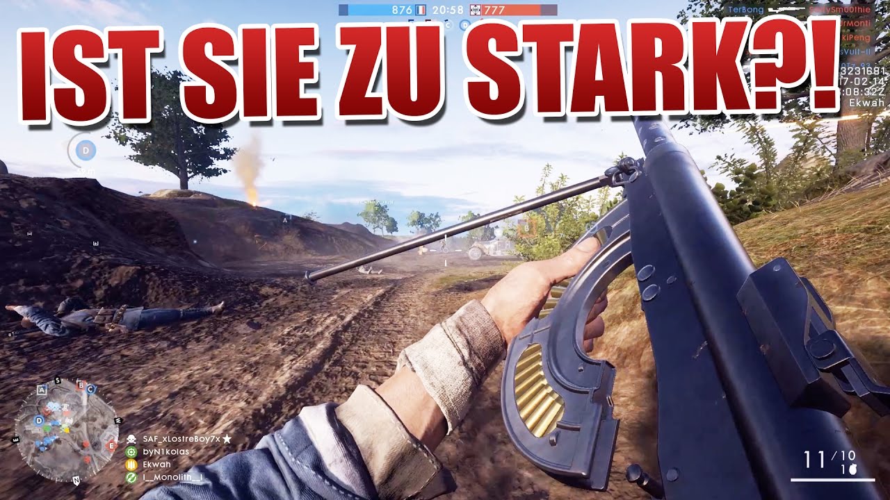 Chauchat zu stark?! Battlefield 1 They Shall Not Pass