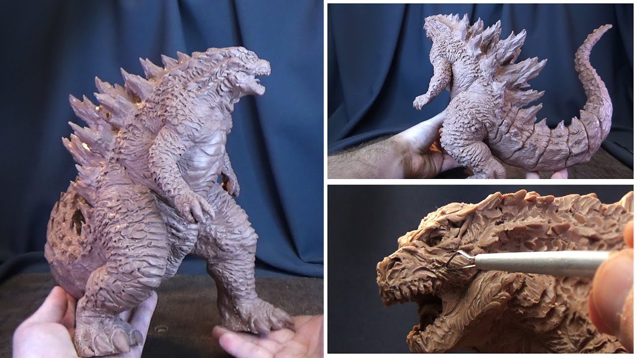 Sculpting Timelapse - Godzilla: King of the Monsters (2019)